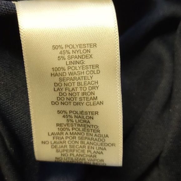 Alex Evenings Embellished Side Ruched Shift Dress Navy 8 - Picture 10 of 10